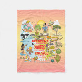 SoCal Paradise Fleecedecke