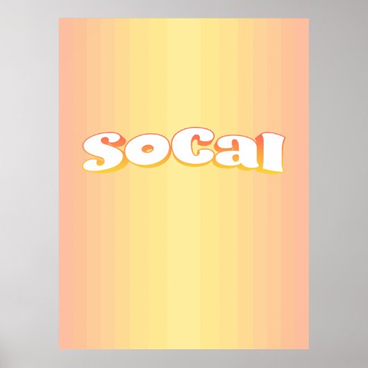 SoCal Poster (Vorne)