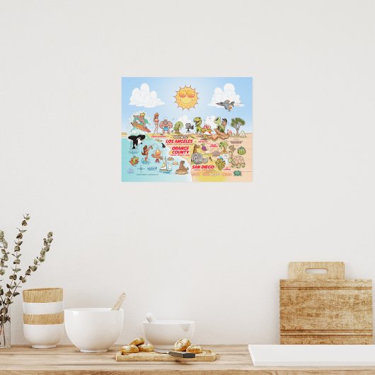 SoCal Poster (Küche)