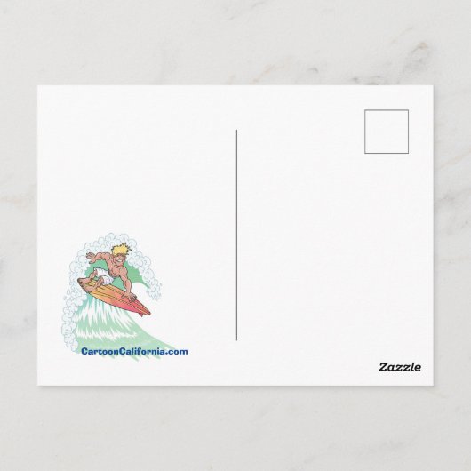 SoCal Postkarte (Rückseite)