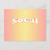 SoCal Postkarte (Vorderseite)