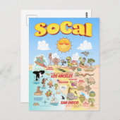 SoCal Postkarte (Vorne/Hinten)