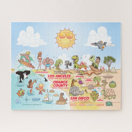 SoCal Puzzle (Horizontal)