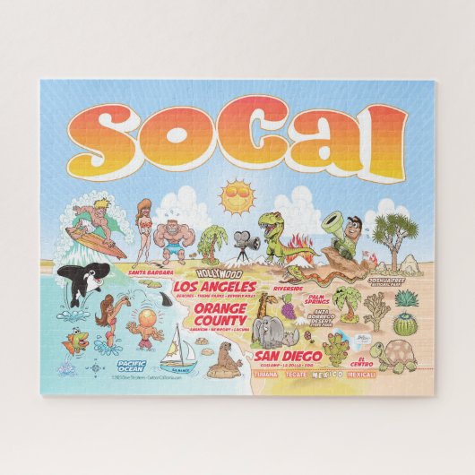 SoCal Puzzle (Horizontal)