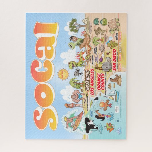 SoCal Puzzle (Vertikal)