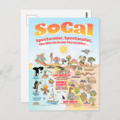 SoCal Scene Postcard Postkarte (Vorne/Hinten)