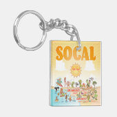 SoCal Schlüsselanhänger (Vorderseite links)