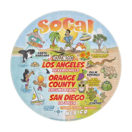 SoCal Schneidebrett (Vorderseite)