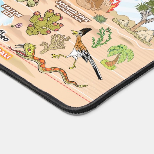 SoCal Schreibtischunterlage (Ecke)