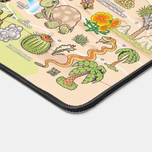 SoCal Schreibtischunterlage (Ecke)