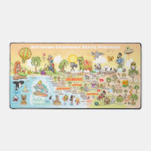 SoCal Schreibtischunterlage (Vorderseite)