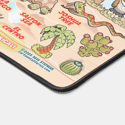 SoCal Schreibtischunterlage (Ecke)