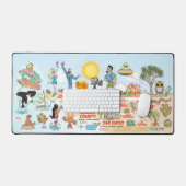 SoCal Schreibtischunterlage (Tastatur & Maus)