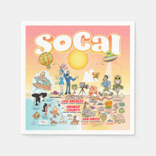 SoCal Serviette