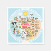 SoCal Serviette (Vorderseite)