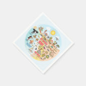 SoCal Serviette (Ecke)