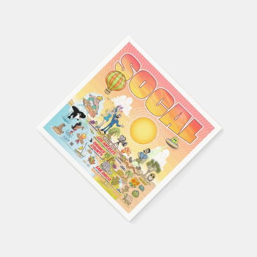 SoCal Serviette (Ecke)