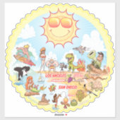 SoCal Sticker (Blatt)