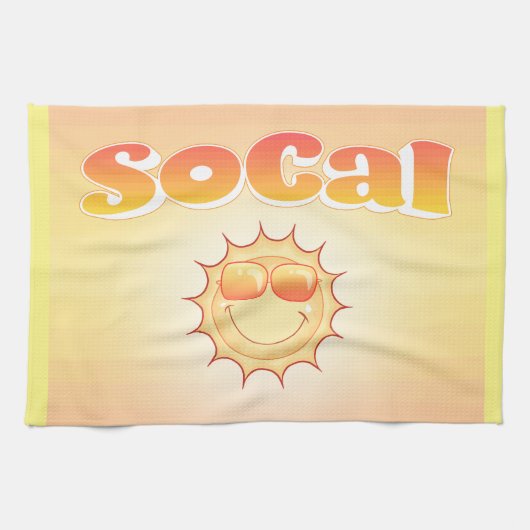SoCal Sun Geschirrtuch (Horizontal)