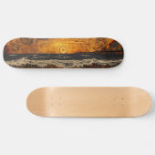 SoCal Sundown Ripples Skateboard (Horizontal)