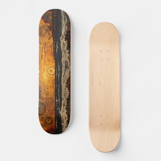 SoCal Sundown Ripples Skateboard (Vorderseite)