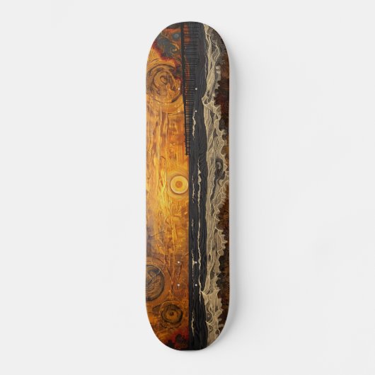SoCal Sundown Ripples Skateboard (Vorderseite)