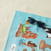 SoCal Sunset Beach Blanket Strandtuch (Beispiel)