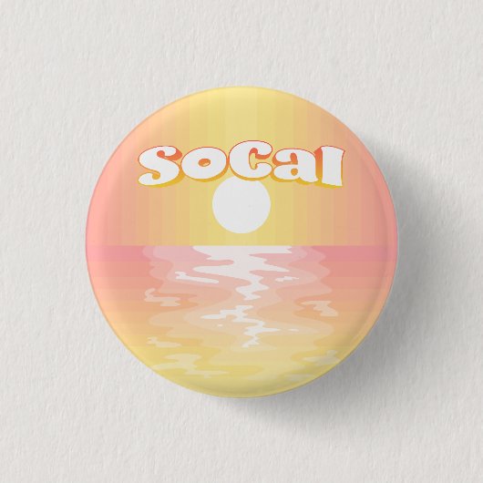 SoCal Sunset Button (Vorderseite)
