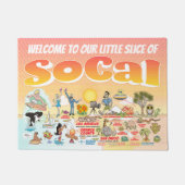 SoCal Sunset Fußmatte (Vorderseite)