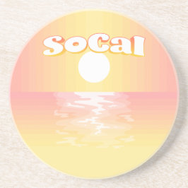 SoCal Sunset Getränkeuntersetzer