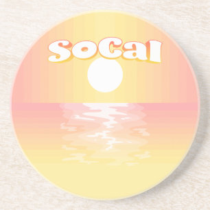 SoCal Sunset Getränkeuntersetzer