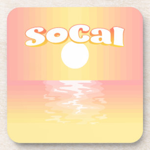 SoCal Sunset Getränkeuntersetzer