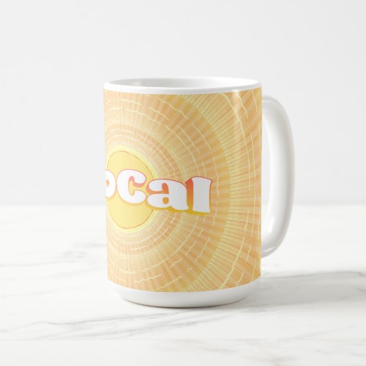 SoCal Sunset Kaffeetasse (VorderseiteRechts)