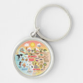 SoCal Sunset Schlüsselanhänger (Vorne)