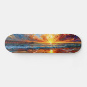 SoCal Sunset Shred Deck Skateboard (Horizontal)