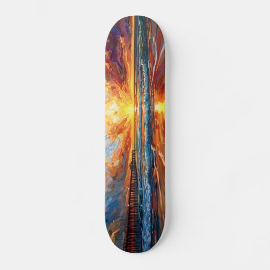 SoCal Sunset Shred Deck Skateboard (Vorderseite)