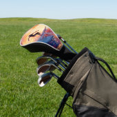 SoCal Sunset Surf - Premium Golf Club Cover Golf Headcover (In SItu)