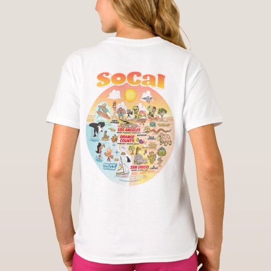 SoCal Sunset T-Shirt (Rückseite)