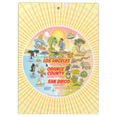 SoCal Sunshine Klemmbrett (Rückseite)