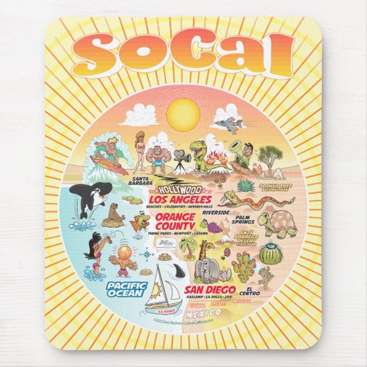 SoCal Sunshine Mousepad (Vorne)