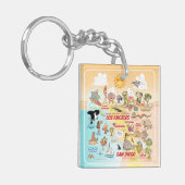 Socal Sunshine Schlüsselanhänger (Vorderseite links)