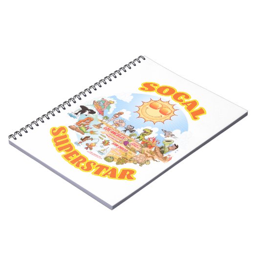 SoCal Superstar Notizblock (Linke Seite)