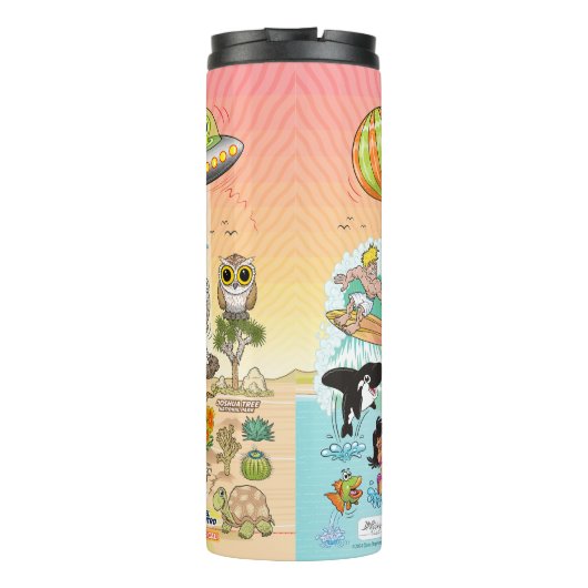 SoCal Thermosbecher (Rückseite)