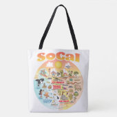 SoCal Tote Bag Tasche (Vorderseite)