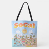 SoCal Tote Bag Tasche (Vorderseite)