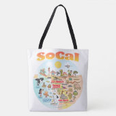 SoCal Tote Bag Tasche (Vorderseite)