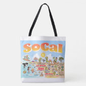 SoCal Tote Bag Tasche (Vorderseite)