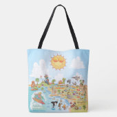 SoCal Tote Bag Tasche (Rückseite)