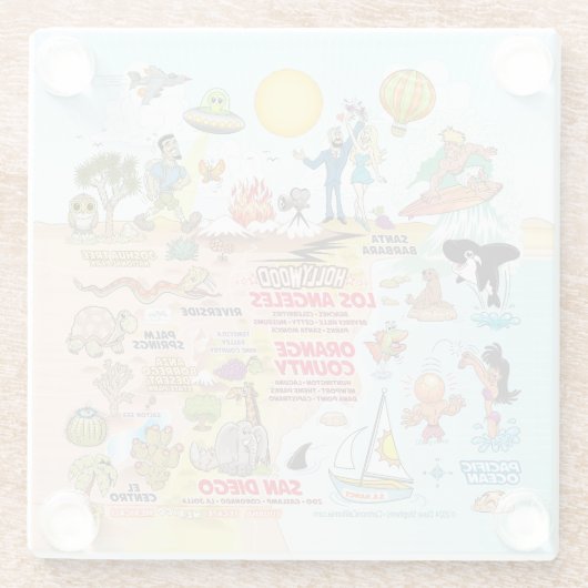 SoCal Untersetzer (Rückseite)