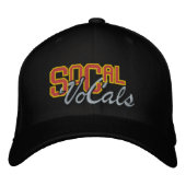 SoCal VoCals gestickter Logo-Hut Bestickte Baseballkappe (Vorderseite)